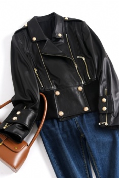  YW294- 绵羊皮女装皮衣	