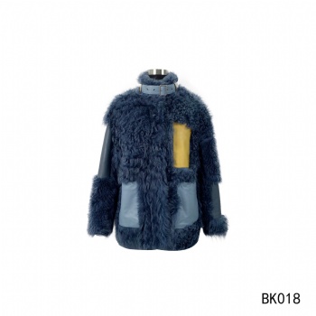  托斯卡纳皮毛一体中长款BK018L	