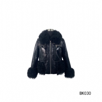 Tigrado shearing coat-BK030