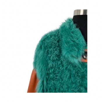  Toscana curly wool lamb shearling coat YW140	