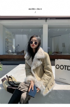  Toscana-Suede outside-shearling-coat-YW531	